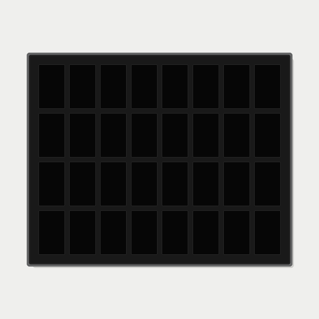 Premium aluminium metal trading card wall display frame case for Pokémon cards, MTG cards, Yu-Gi-Oh! cards, One Piece cards and sports cards, graded card wall display, PSA card frame, CGC card display, BGS slab display, One Touch magnetic holder display,