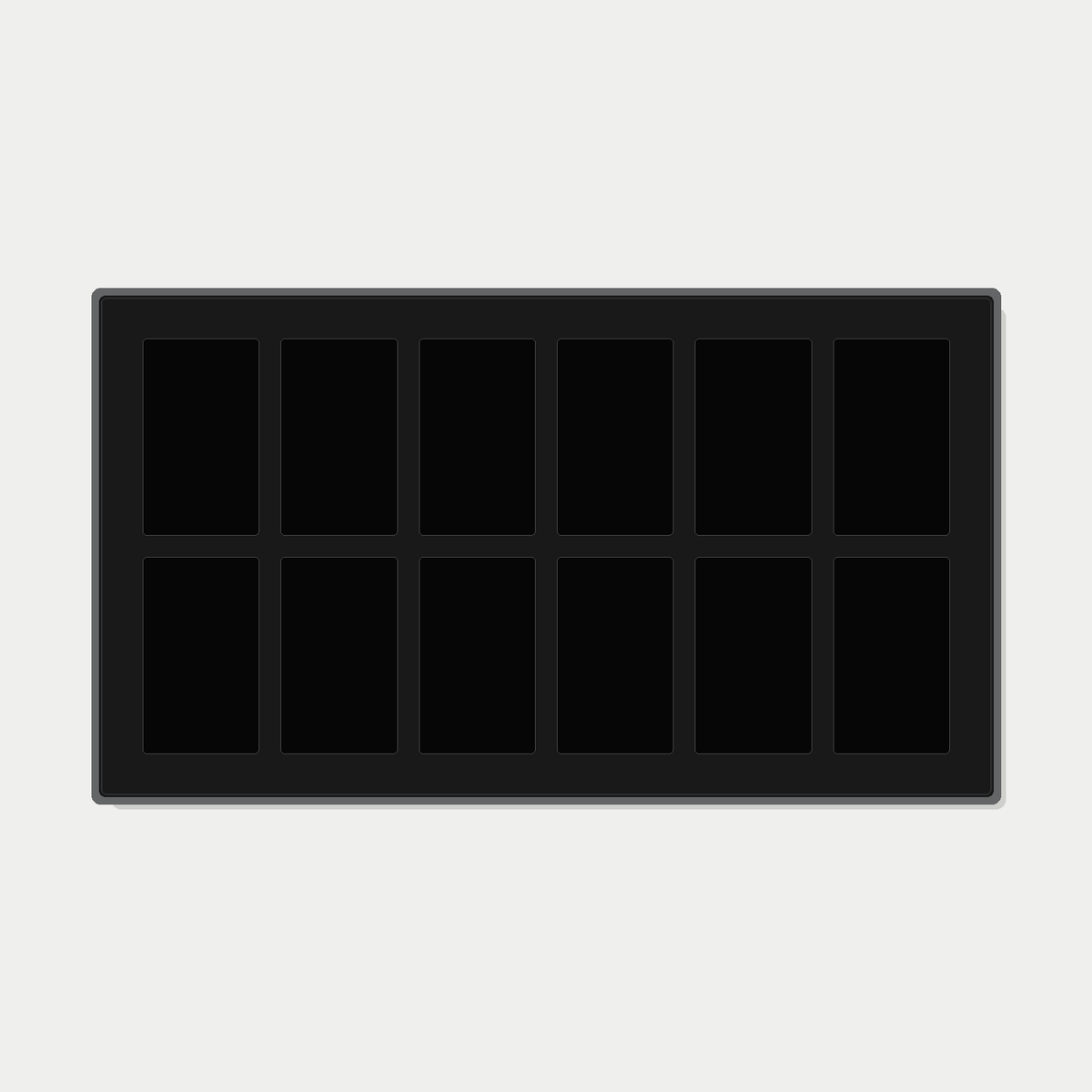 Premium aluminium metal trading card wall display frame case for Pokémon cards, MTG cards, Yu-Gi-Oh! cards, One Piece cards and sports cards, graded card wall display, PSA card frame, CGC card display, BGS slab display, One Touch magnetic holder display,